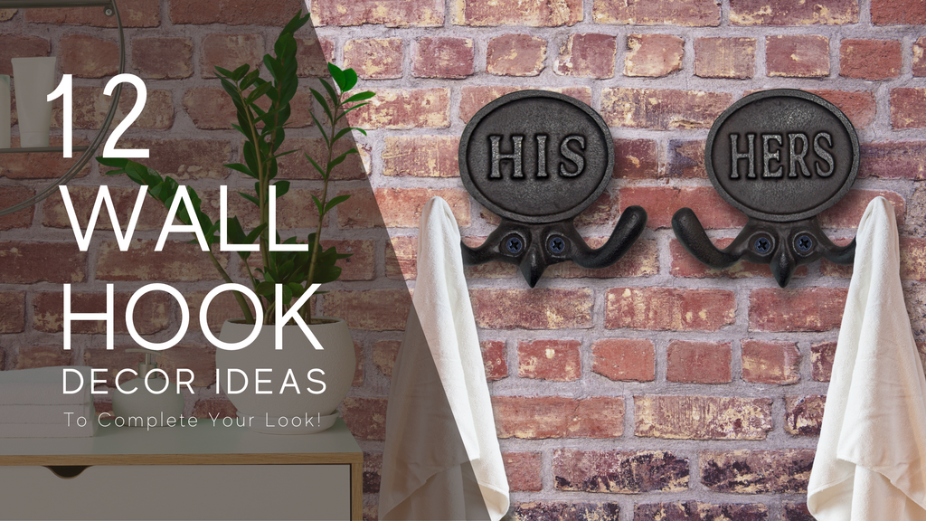 12 Wall Hooks Decor Ideas to Complete your Look!