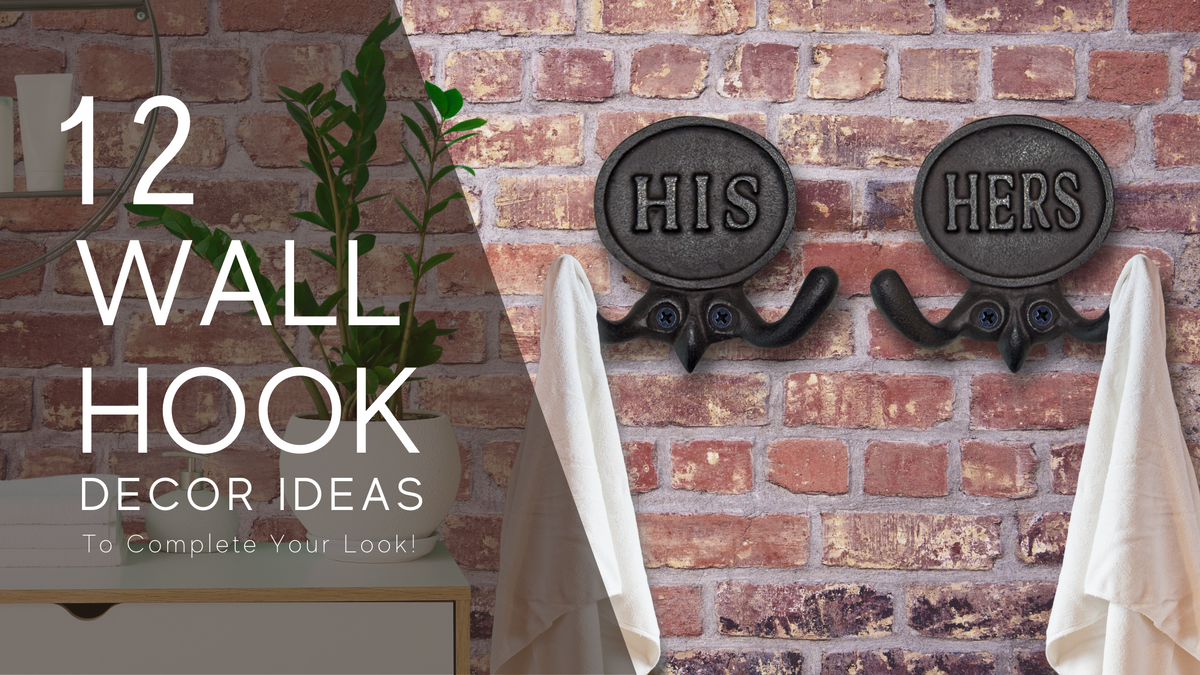 12 Wall Hooks Decor Ideas to Complete your Look! – Wall Charmers