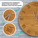 Modern Wall Clock, 13"