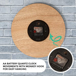 Modern Wall Clock, 13"