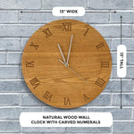 Modern Wall Clock, 13"