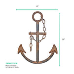 Beach house decor Beach bathroom decor Beach wall art Nautical bathroom decor Coastal living room Beach themed decor Anchor decor Anchor wall decor