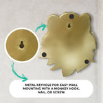 Faux lion, faux mini lion, fake mini lion, animal head wall mount, farmhouse decor, gold lion