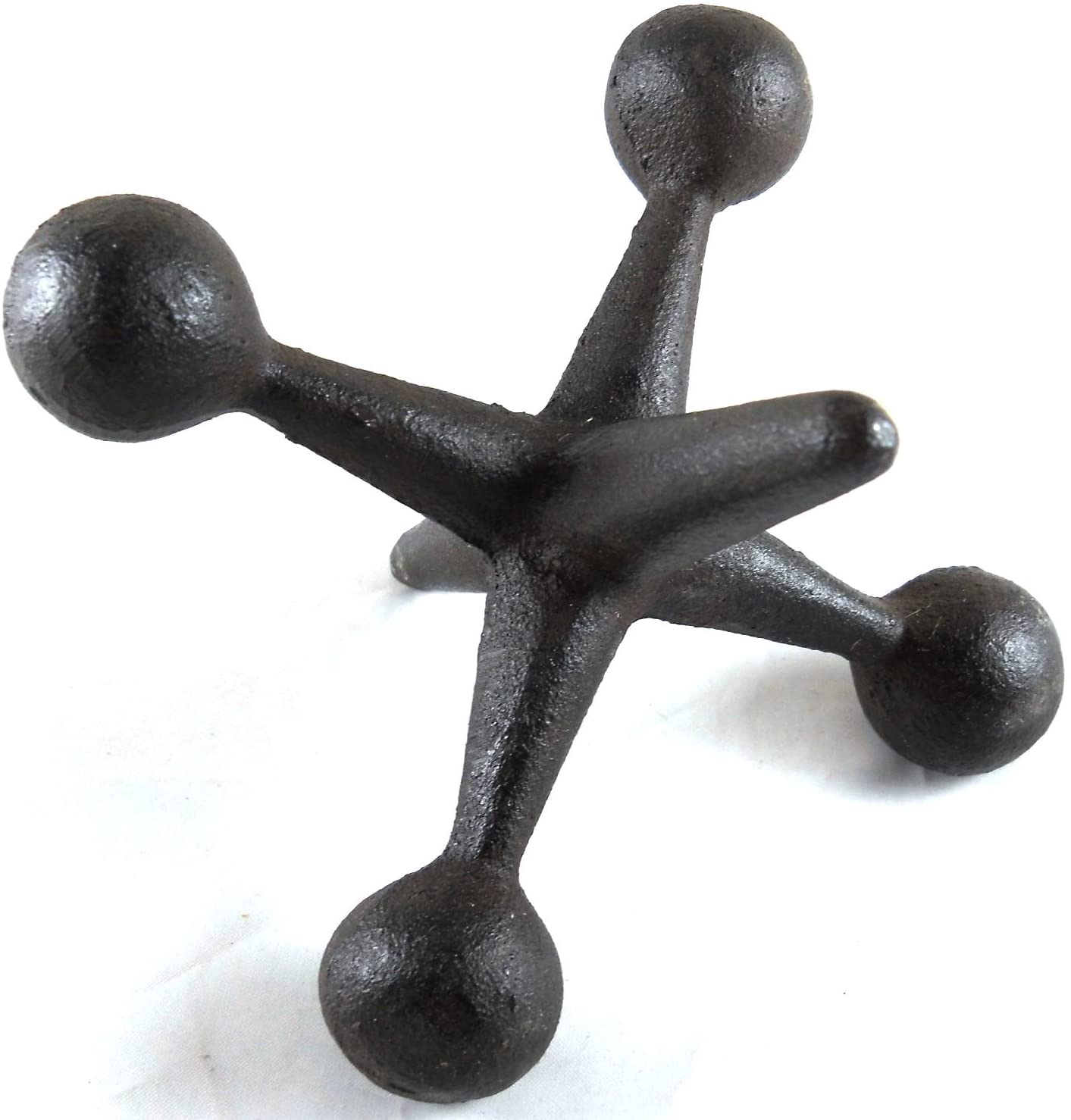 Cast Iron Jack Tabletop Home Accent, 5.25"