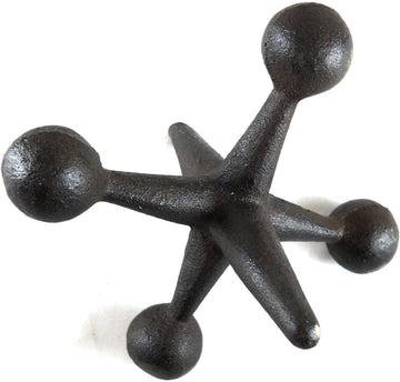 Cast Iron Jack Tabletop Home Accent, 5.25"