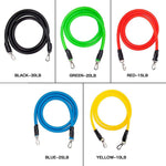 11 pc Resistance Bands Set