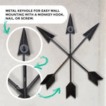 15 inch Bronze 3-Set Arrows back view