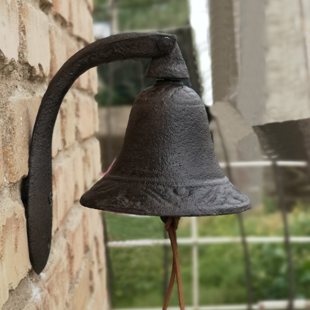 Cast Iron Logan Dinner Bell, 6"