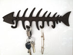 Fish Bones Wall Hooks, 13"