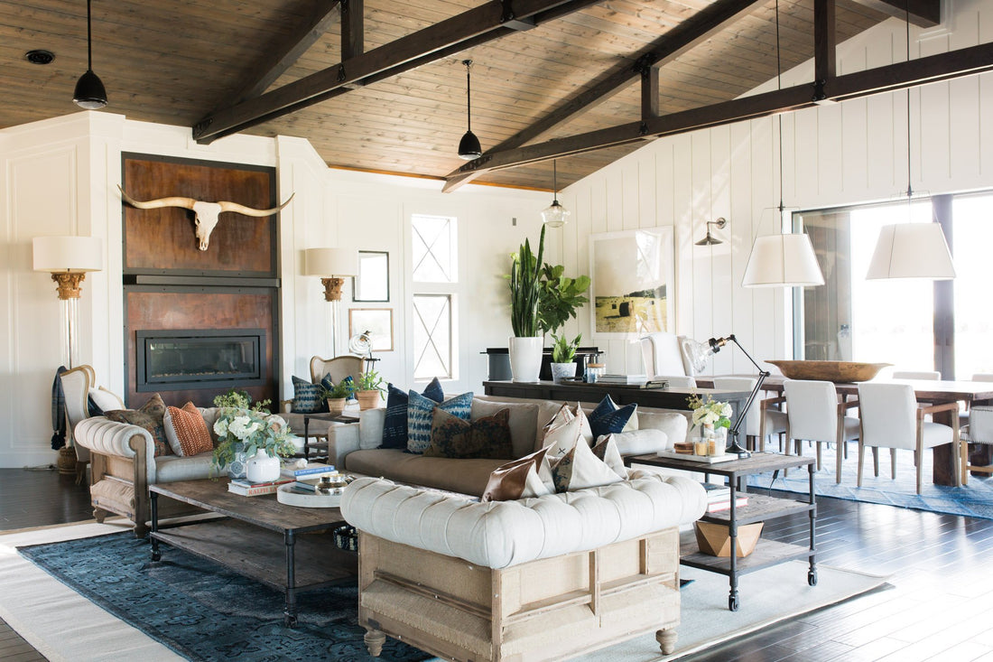 10+ Best Farmhouse Living Rooms