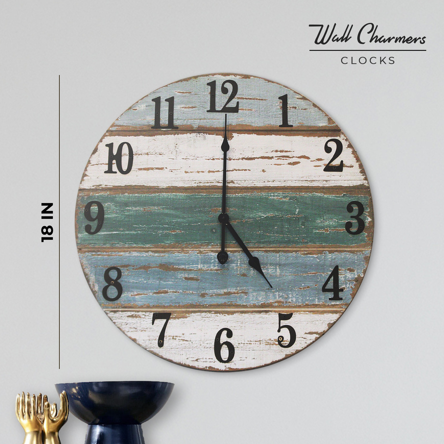 Beach Clock, 18"