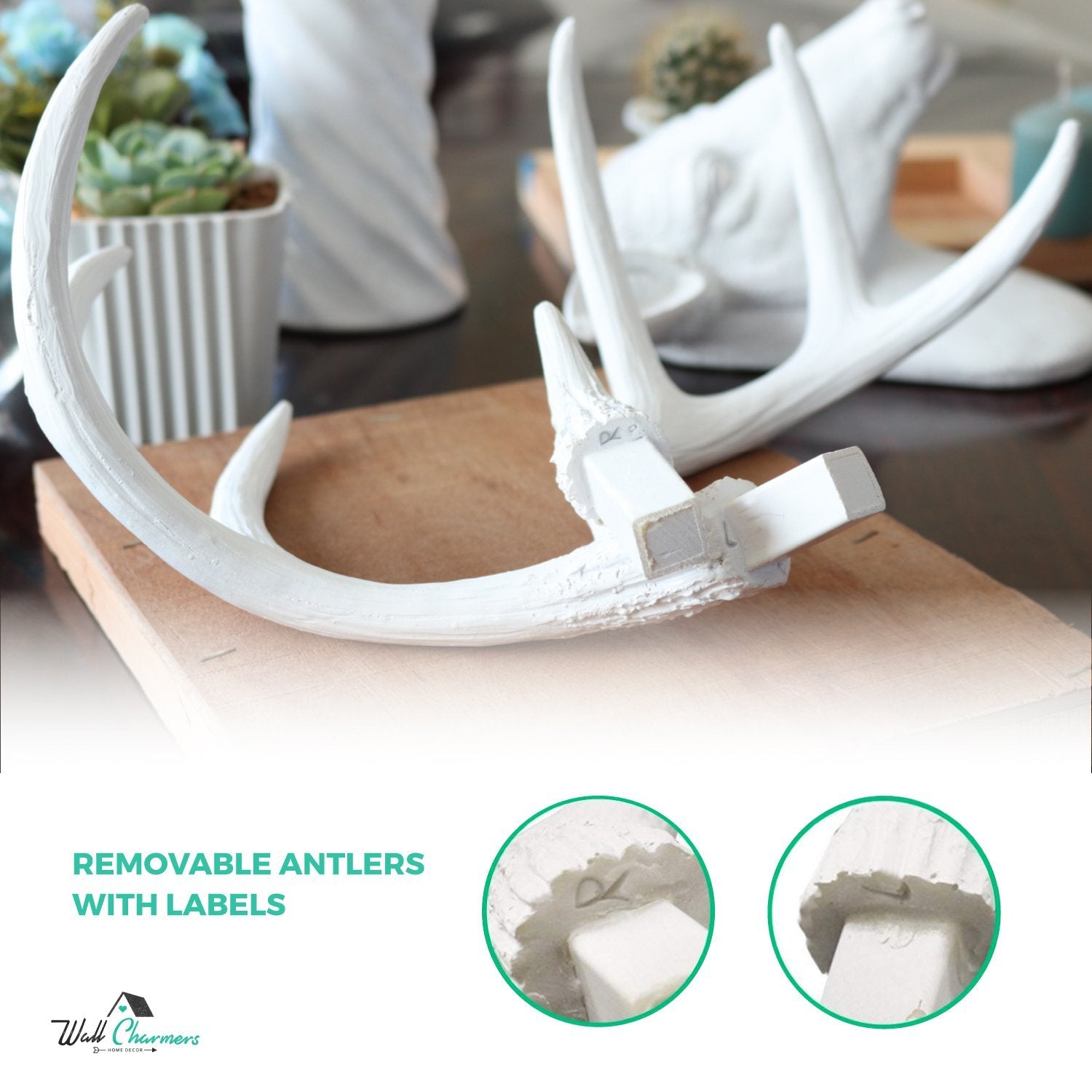 Faux deer, faux deer head, fake deer head, animal head wall mount, farmhouse decor