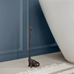 Bronze Dinosaur Paper Towel Holder, 14"