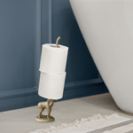 Gold Elephant Paper Towel Holder, 17"