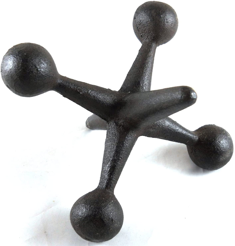 Cast Iron Jack Tabletop Home Accent, 5.25