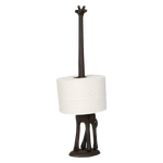 Giraffe Rustic Paper Towel Holder, 17.5"