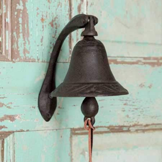 Cast Iron Logan Dinner Bell, 6"