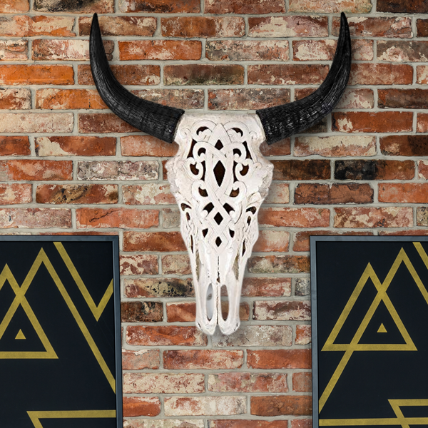 Steer head wall fashion decor