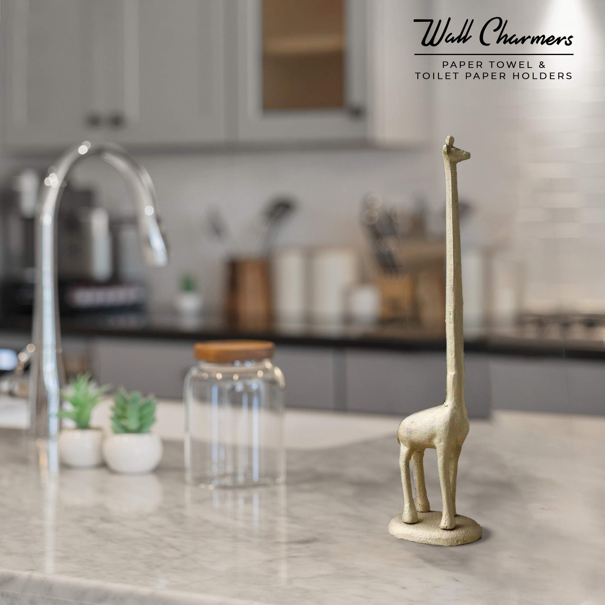 Gold Giraffe Toilet Paper Holder – Cast Iron Decor – Wall Charmers Gold Giraffe Toilet Paper Holder – Cast Iron Decor – Wall Charmers