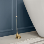 Gold Dinosaur Paper Towel Holder, 14"