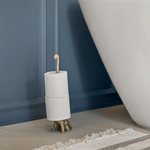 Gold Dinosaur Paper Towel Holder, 14"