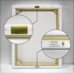 Modern Colorful African Zebra Canvas