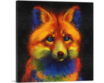 Red Fox Animal Canvas