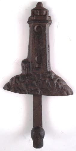 Set of 6 Nautical Cast Iron Wall Hooks